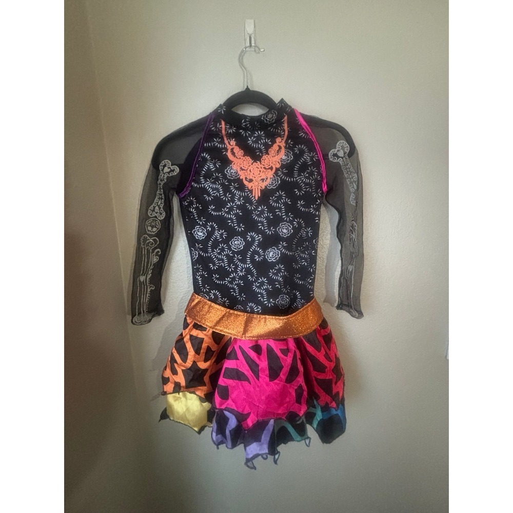 Monster high‎ skelita calaveras costume  Size 8-10
